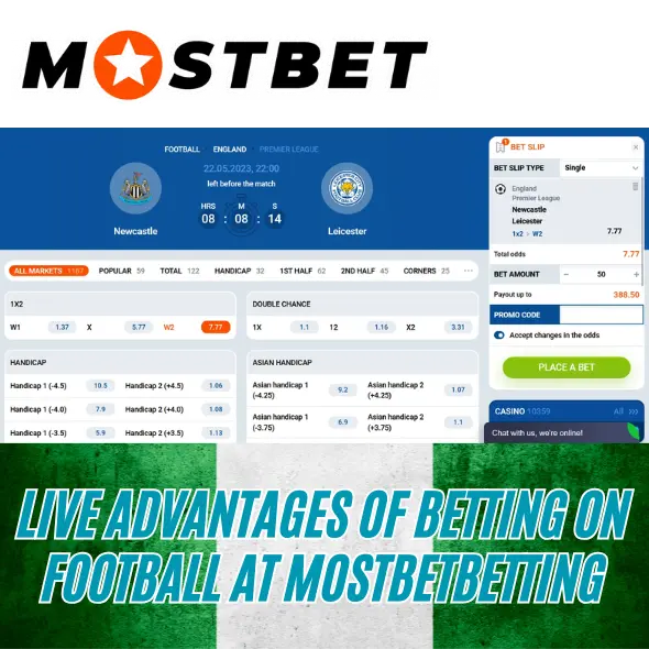 Advantages of Betting on Football at Mostbet
