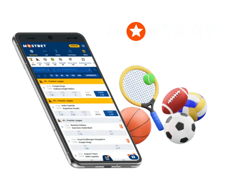 Sports Betting in the Mostbet App